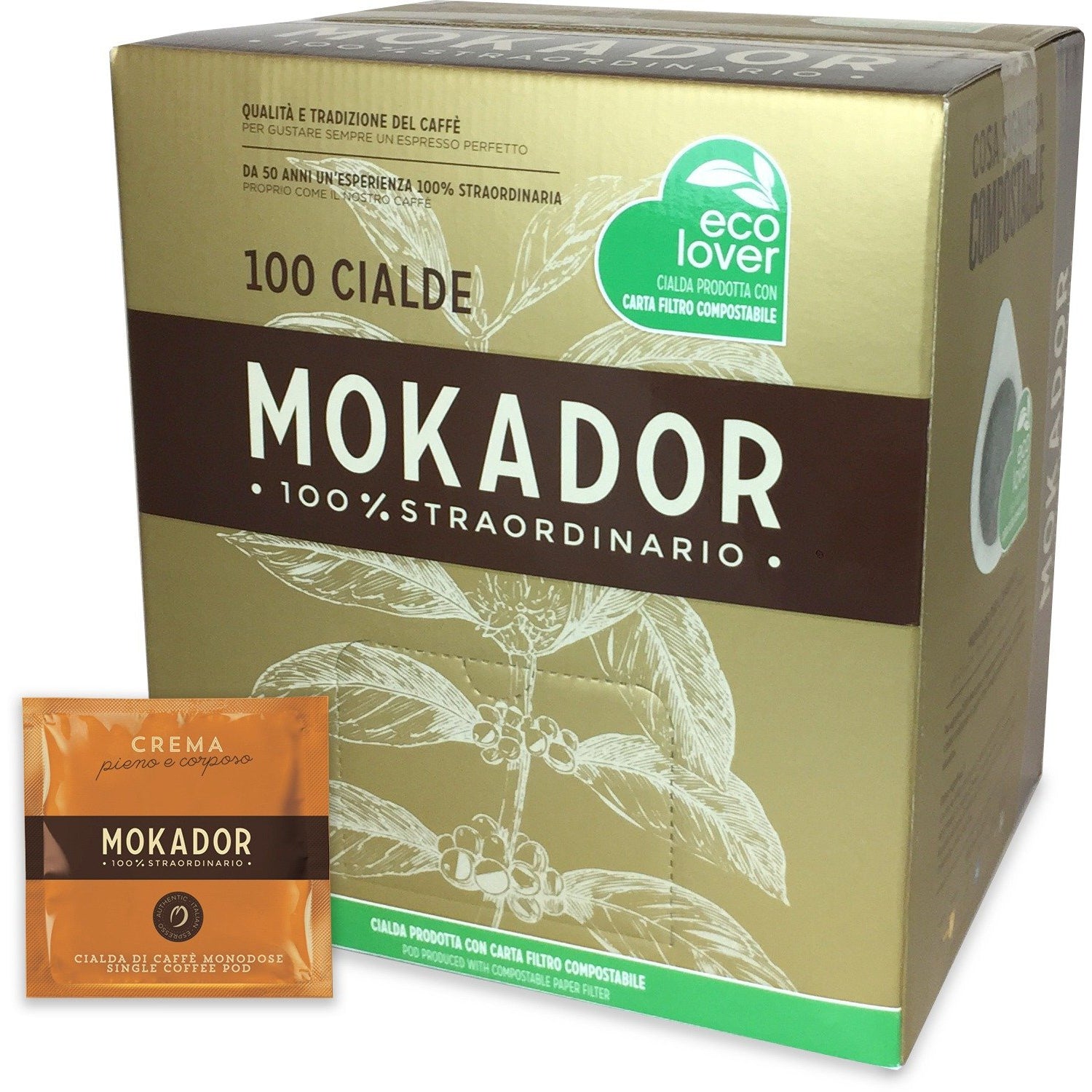 Кофе в чалдах Mokador Crema ESE (100 шт.)