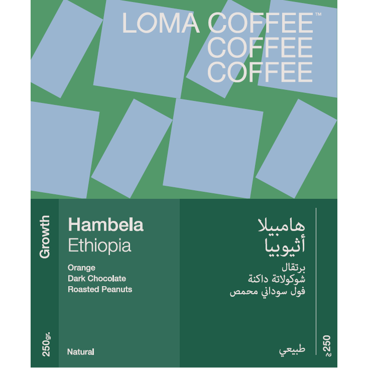 Кофе в зернах LOMA Coffee Ethiopia 250г