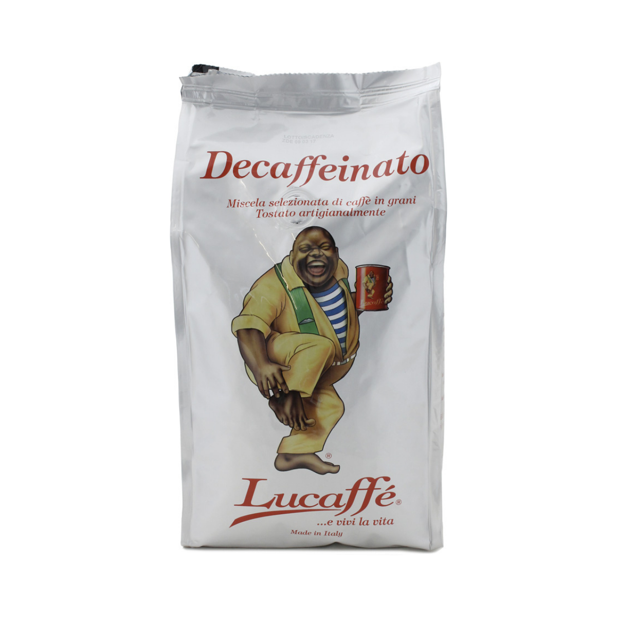 Кофе в зернах Lucaffé Decaffeinato
